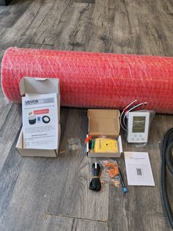 Floor heating mat system