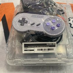 Super Nintendo Clear Console -Pre Owned