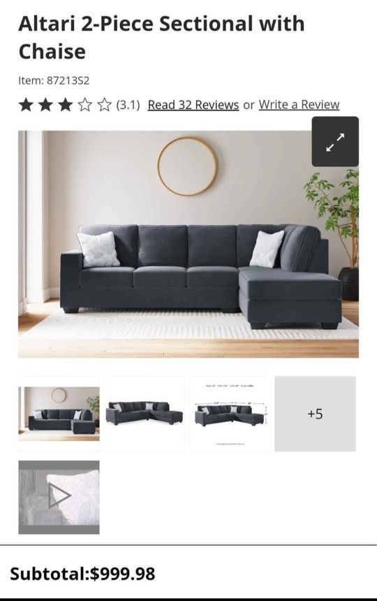 Free Like New Couch