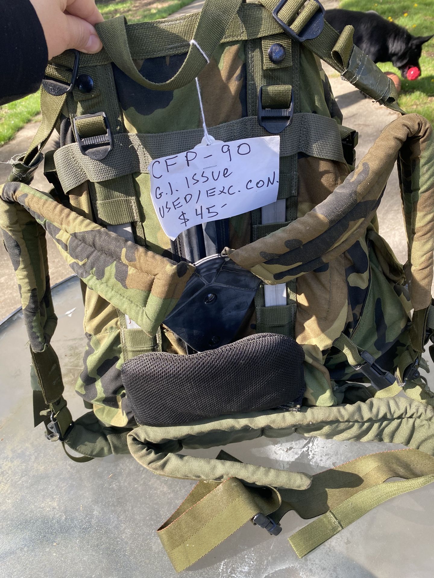Camouflage Hiking Backpack