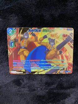 Dragon Ball Super Card Justice Impact
