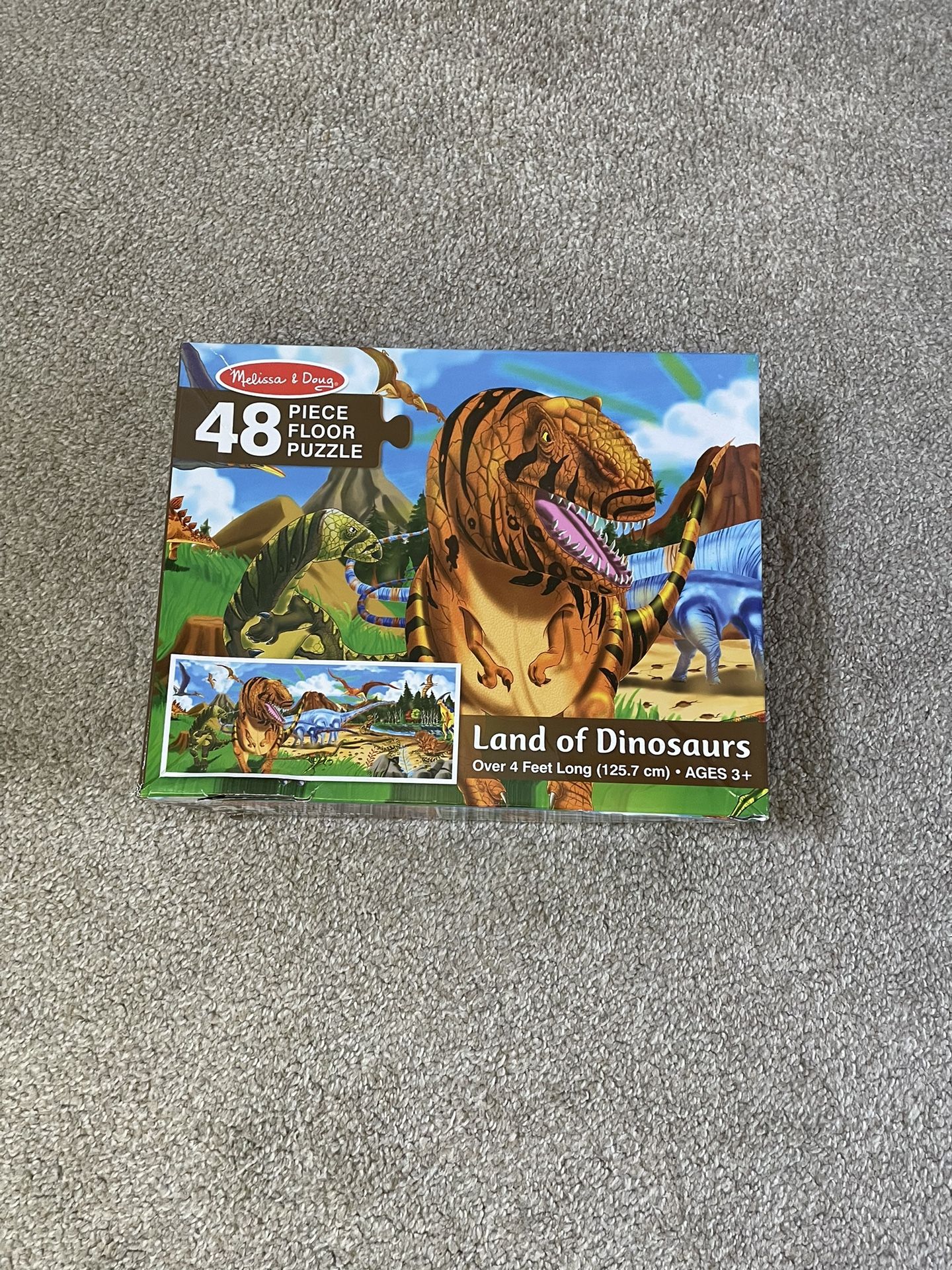 Melissa And Doug Dinosaur Puzzle