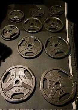 Olympic Weights Complete Set 265 Lbs 2 “ Hole