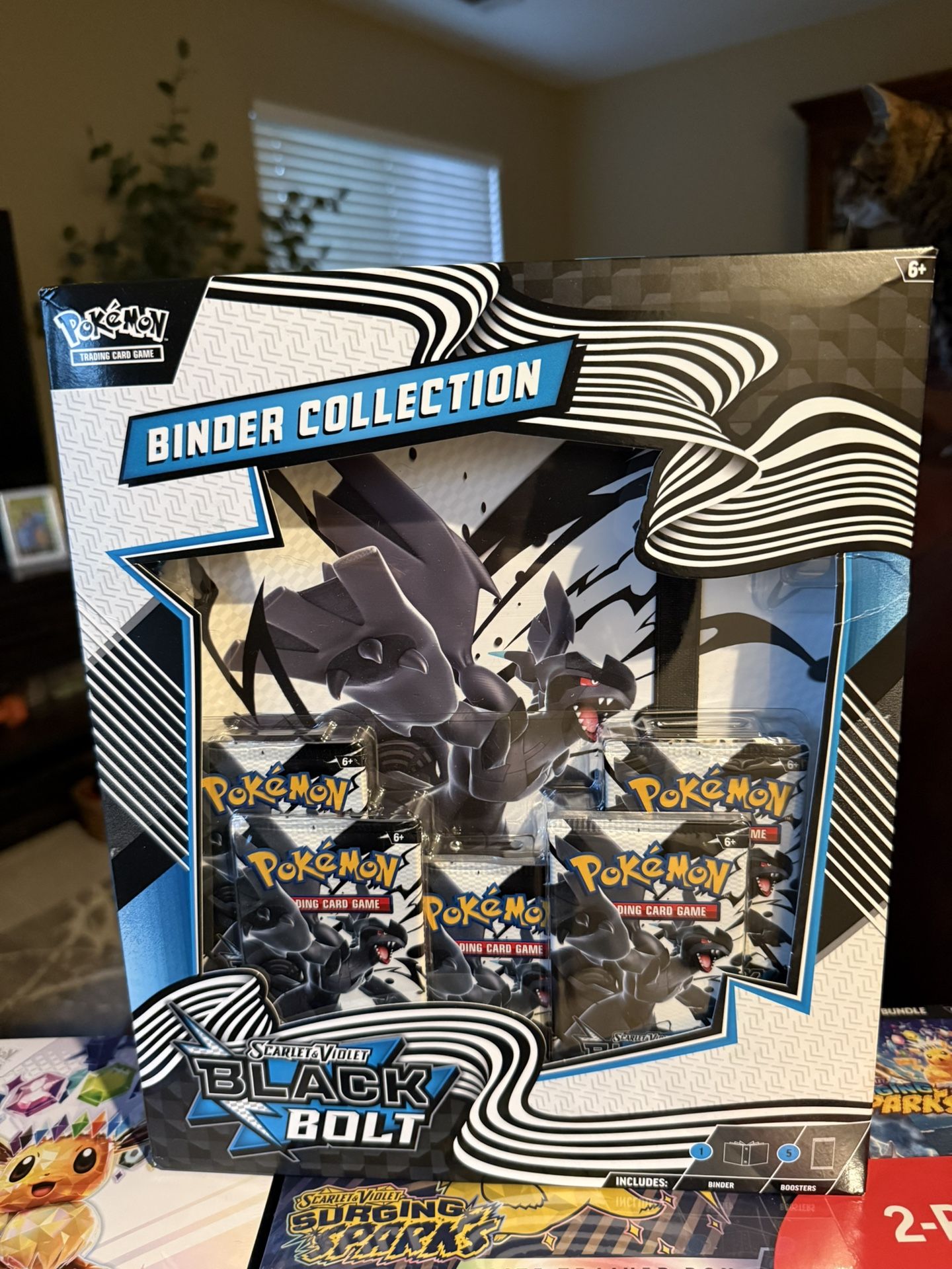 Black Bolt Binder Collection Pokemon Cards ✨Sealed✨