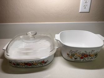 Vintage Corning Ware "Spice of Life" – Set of 2