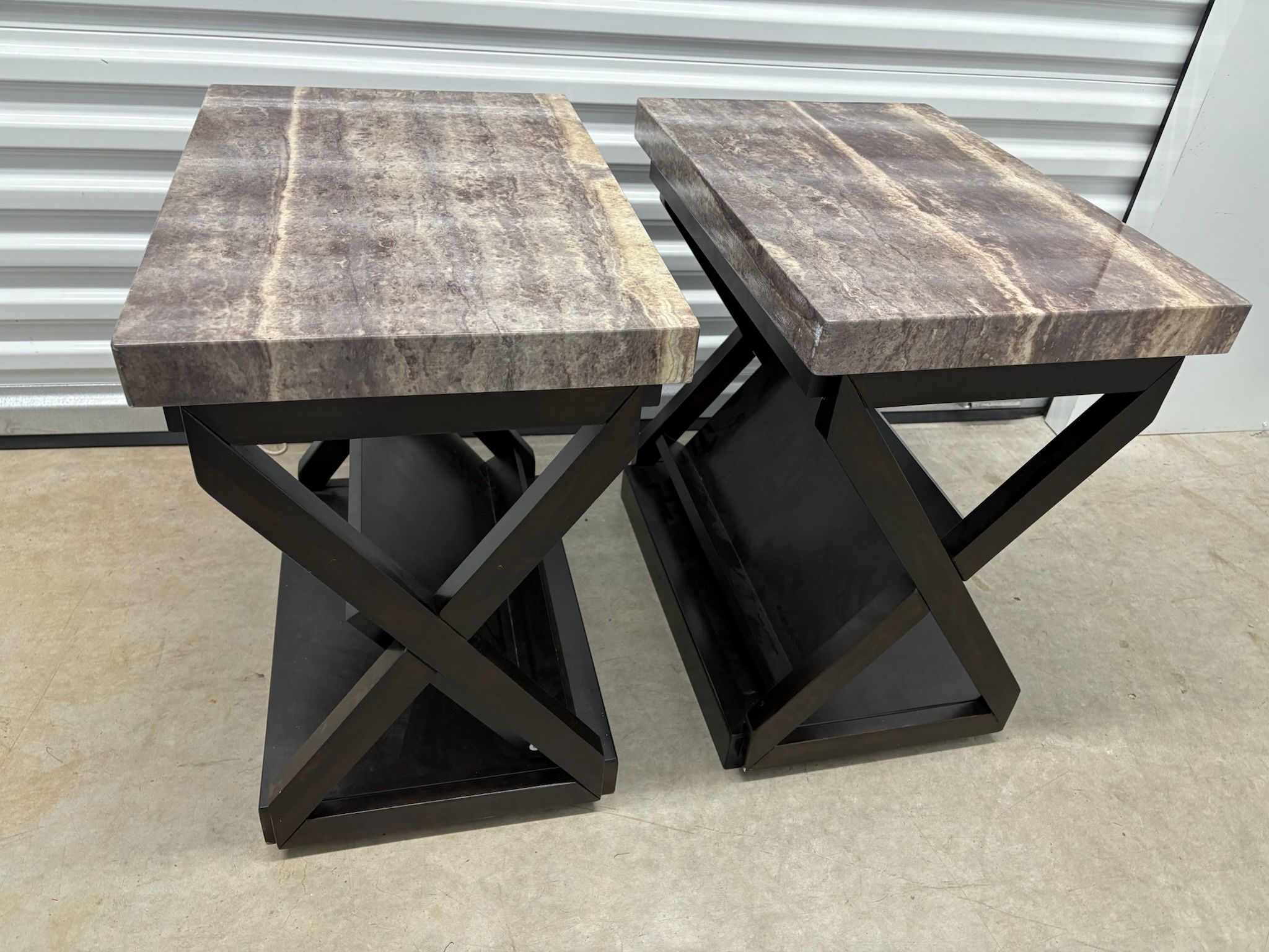 Marble End Tables