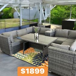 New Inbox Patio Set With Cushions (we Finance And Deliver)