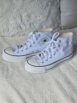 Brand New Converse Chuck Taylor All Star Lift Platform High Top (White) – Women's Size 7