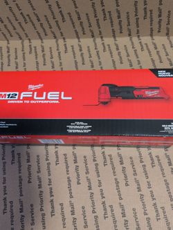 Milwaukee M12 Fuel oscillating tool Multi tool