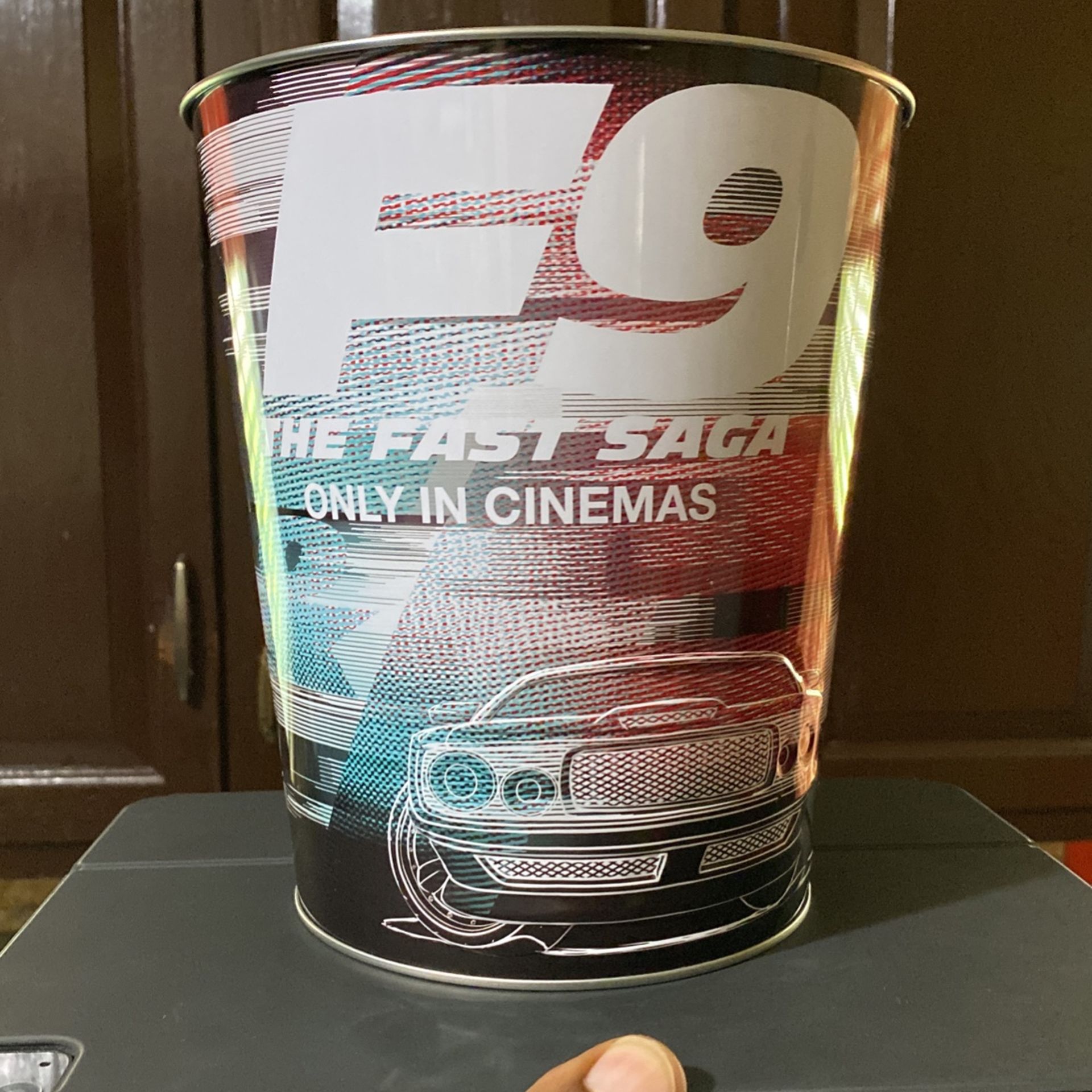Fast And The Furious 9 F9 Collectible Popcorn Bucket NEW