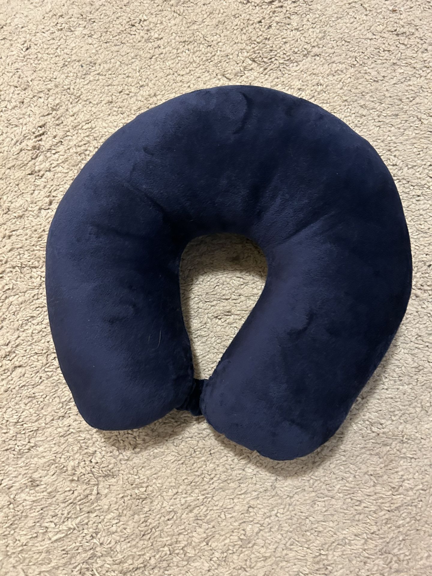 Navy Neck Travel Pillow