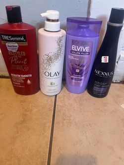Hair Care & Body Wash Bundle – 4 Bottles