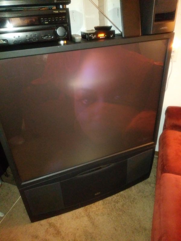Very Nice 55 Inch Floor Model R C A In Great Shape And Condition
