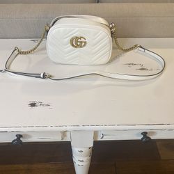 White Luxury Small Cross Body Purse