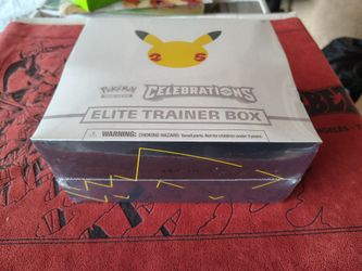 Pokemon celebrations etb new sealed.