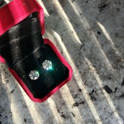 3 Carat Mossainite VVS Earrings