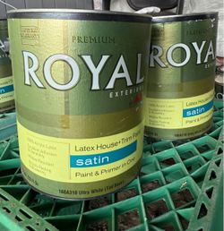 Premium Royal Exterior Paint