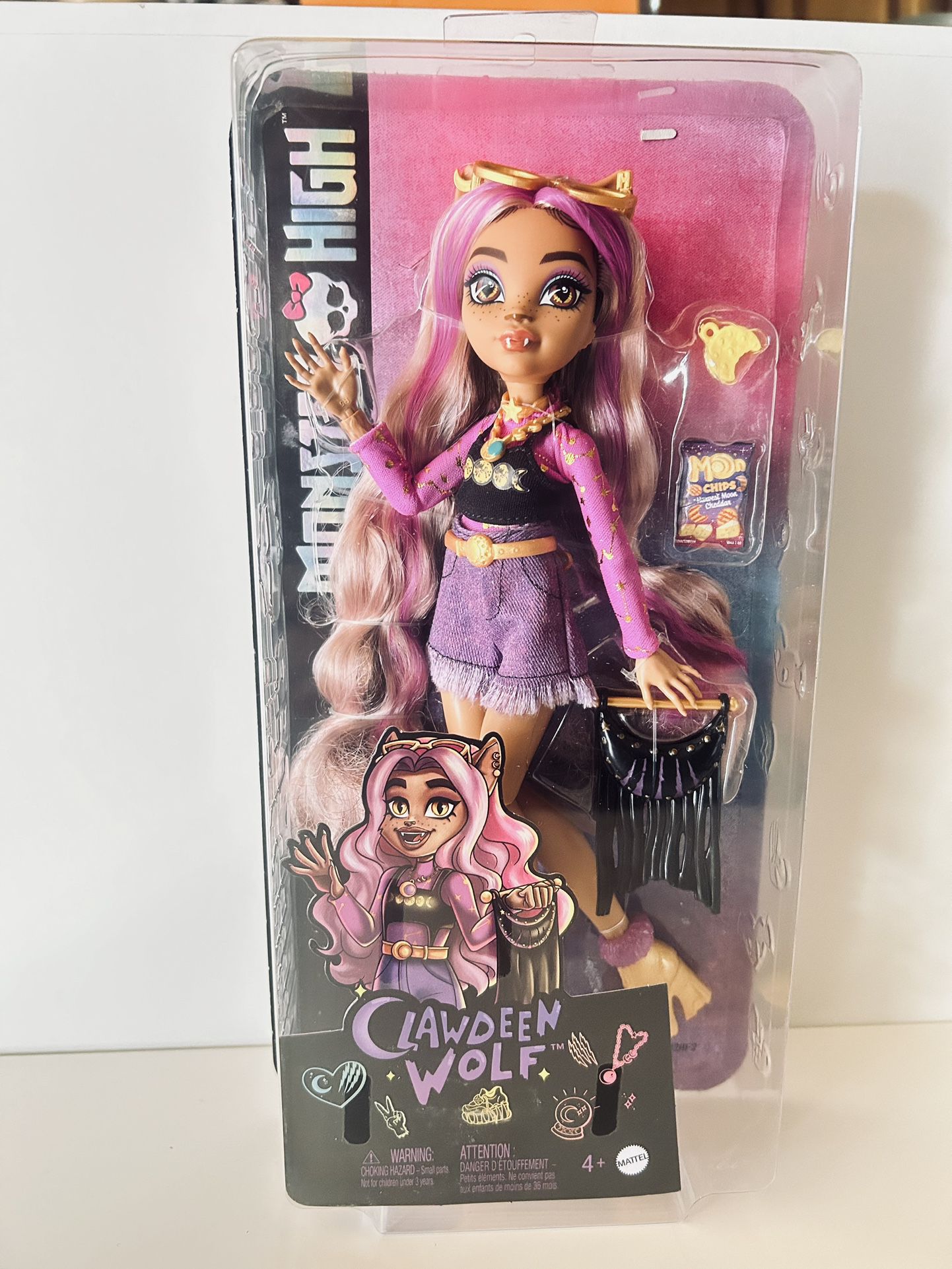 Monster High Clawdeen Wolf Clawdeen's Day Out Doll 2022 Mattel 
