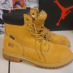 Timberland Pro WIDE Steel Toe Waterproof Work Boot Woman's Size 10