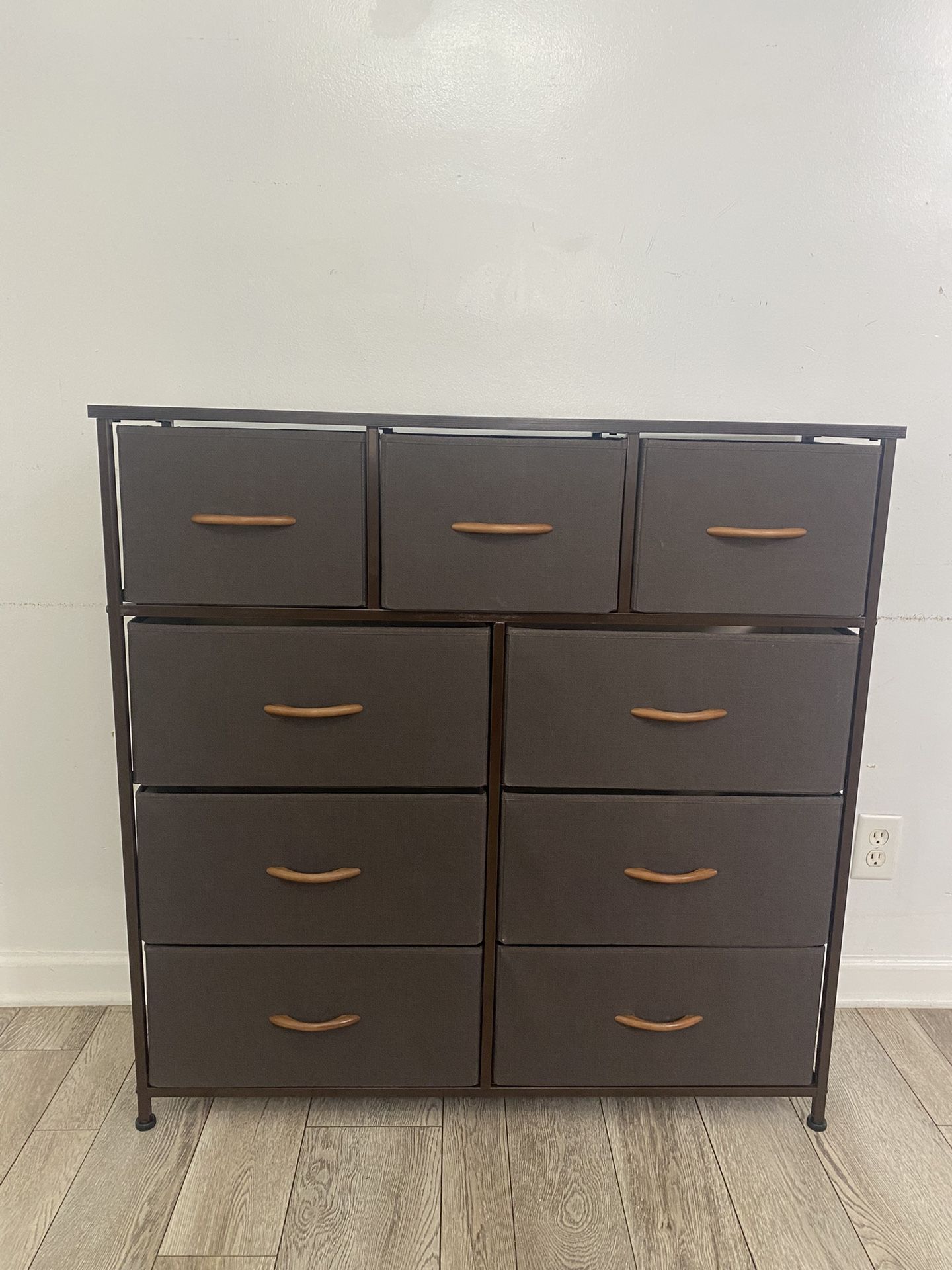 Brand New! Dresser with Drawers, Storage Organizer Fabric Drawers for Bedroom Bathroom-Steel Frame