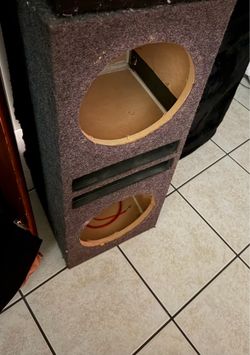 Dual 10” sub box