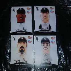 Chicago WHITE SOX Set of 4 Baseball Card Set Sga From 2018
