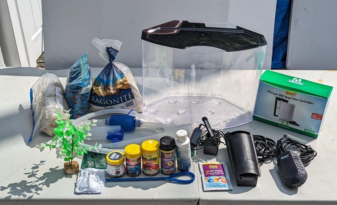 5 gallon aquarium set up