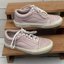 Women's Vans Old School Shoe Size 5 Blush Pink White