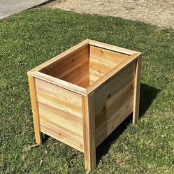 Custom cedar planters starting at $20