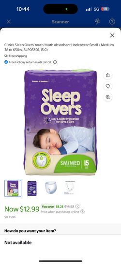 Sleep Overs Pulls UPS