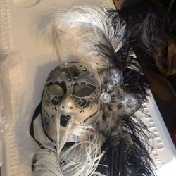 Vintage Face Mask Made In Italy