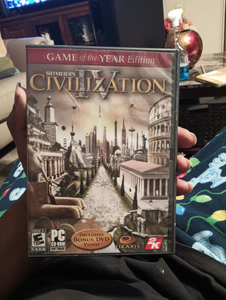 Sid Meier's Civilization IV 4 Game of the Year - Complete PC-CD Video Game