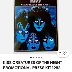 Kiss Promotional Press Kit 