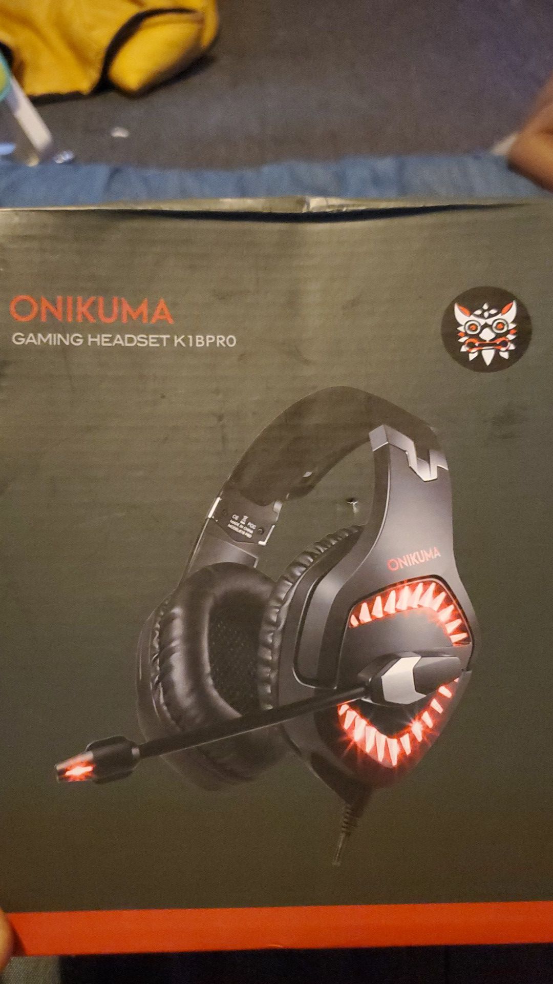 Onikuma gaming headphones
