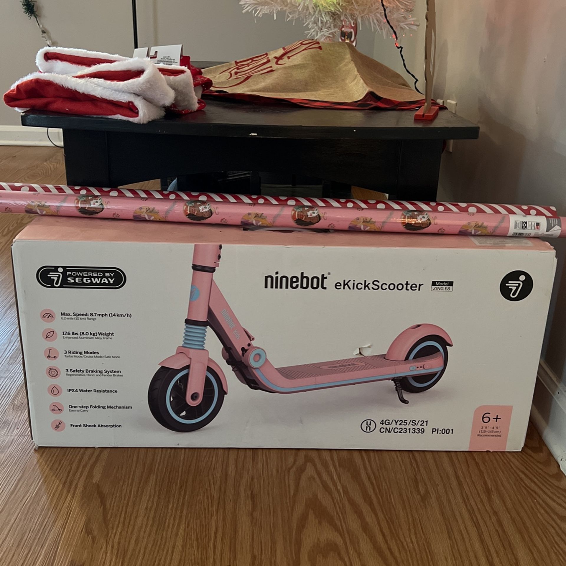 Ninebot Ekick  Scooter  125Brand New In Box/willing To Trade 