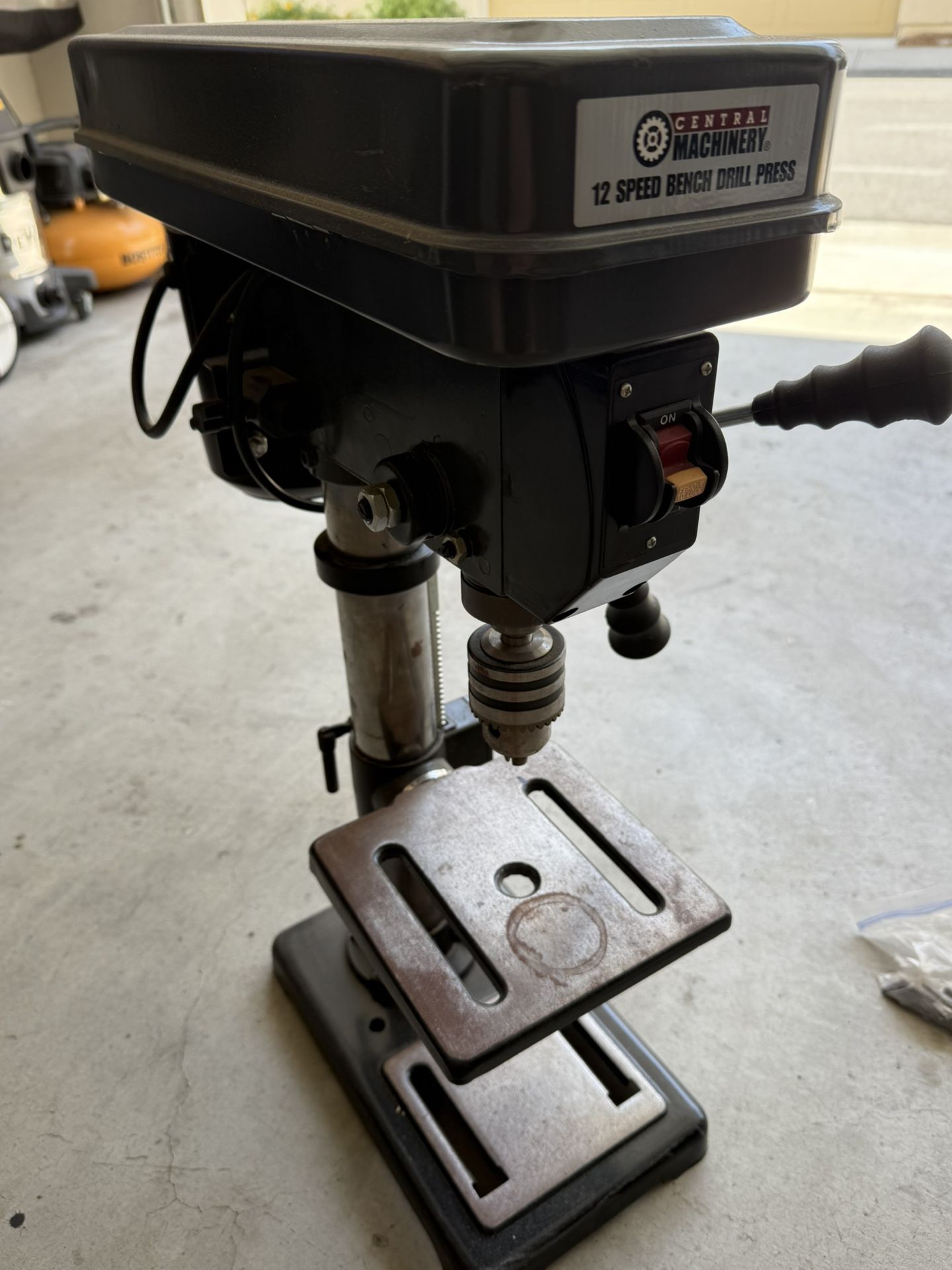 Central Machinery 12 Speed Bench Drill Press