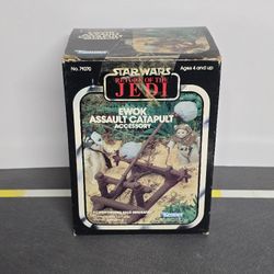 Vintage Ewok Assault Catapult Complete With Original Box
