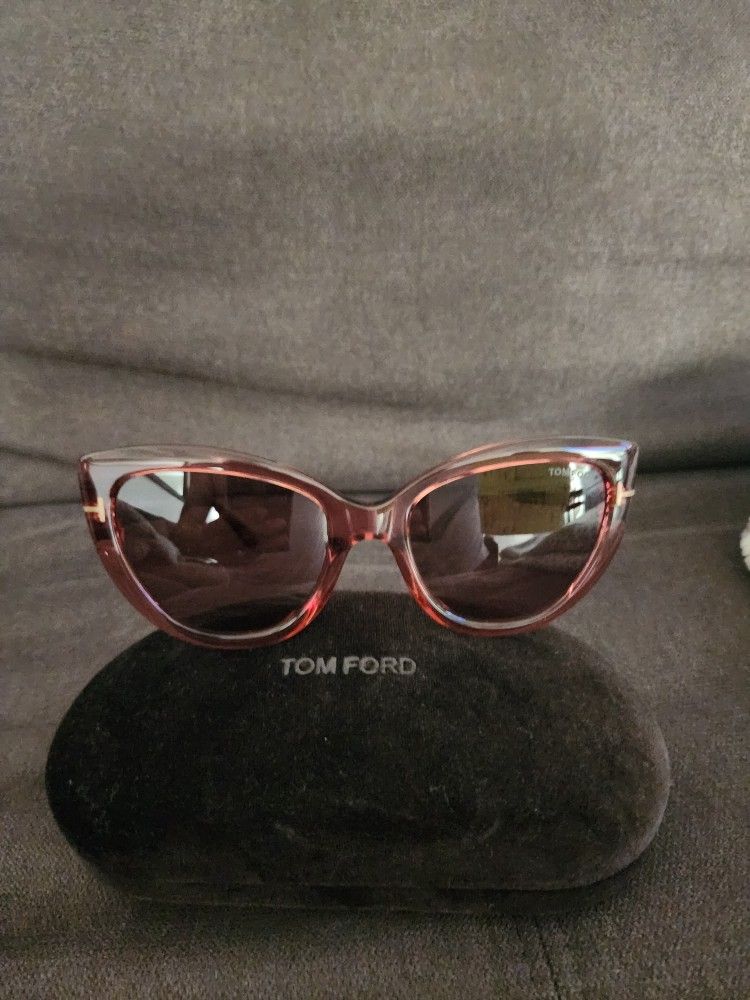 TOM FORD ANYA TF762 Cat Eye Sunglasses