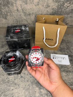 G Shock Watch (Cherry Red)
