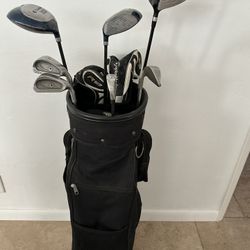 Golf Bag / Assorted Clubs 