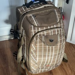 Luggage Back Pack With Wheels