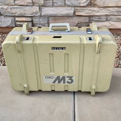 Vintage Sony DXC-M3 broadcast camera hard carrying case