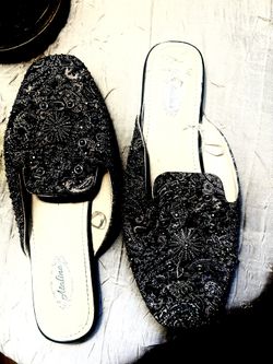 Sparkly Indonesian Slip On Shoes