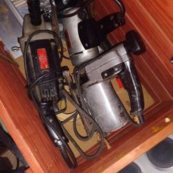 Vintage Craftsman Heavy Duty Grinder,Drill,Jig Saw All Work Fine.