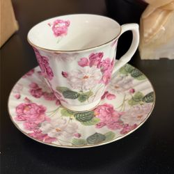 tea Cup, And Saucer