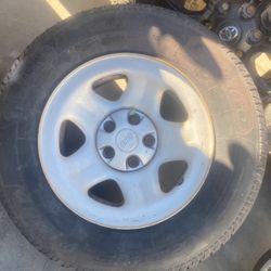 Jeep Rim And Tire