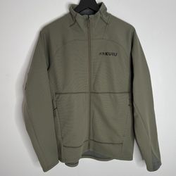 KUIU Peloton 240 Full Zip Fleece Jacket Mens Medium Green Hunting NWOT