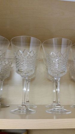 Crystal Glasses set de 8.