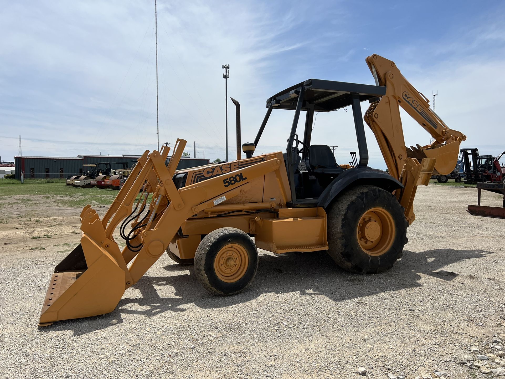 Backhoe Case 580L