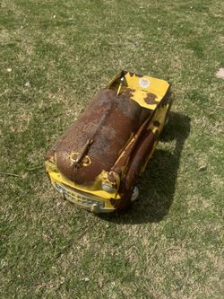 Burns Novelty Pedal Car Antique Vintage